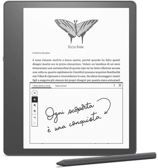Kindle Scribe - leggi un ebook prendendo appunti