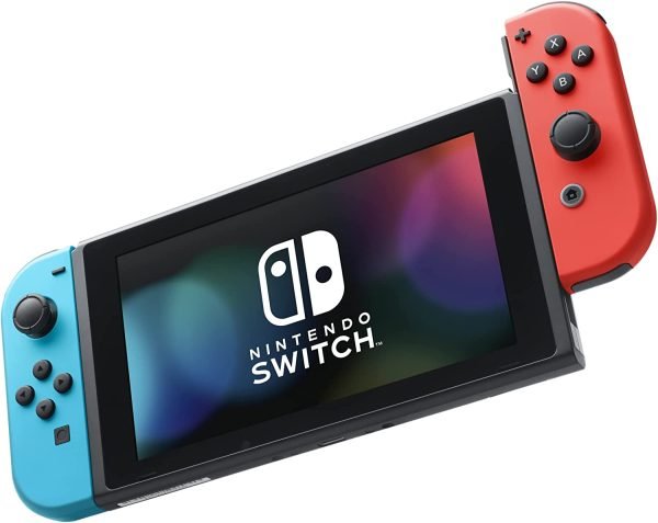 Nintendo Switch con Joy-Con Rosso Neon e Blu Neon [Ed. 2022]