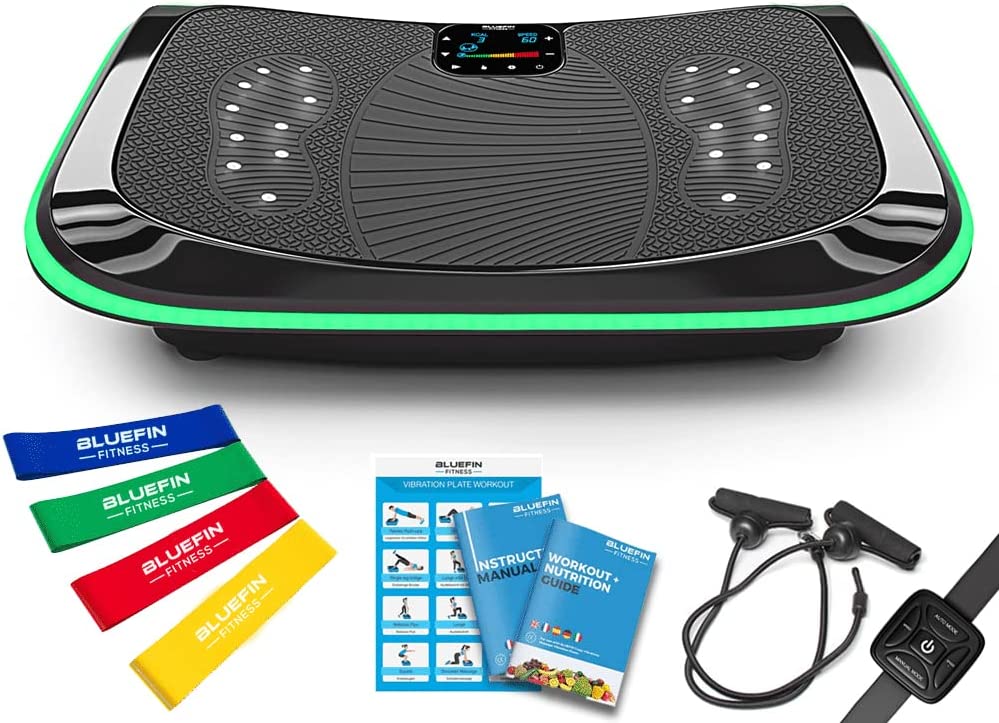 Pedana Vibrante e Oscillante con Motore 4D Bluefin - con Massaggio Magnetico