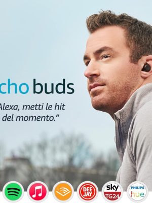 Auricolari wireless con cancellazione attiva del rumore Echo Buds (2ª generazione) -  con Alexa