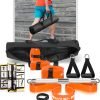 Barra per esercizi DASKING - Band Bar Set con 4 fasce di resistenza