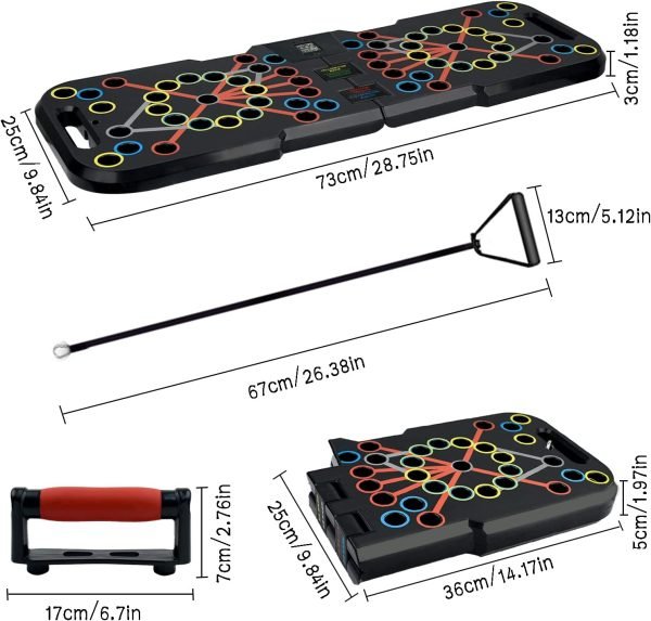 7173q81KePL._AC_SL1500_ Tavola push up multifunzione Surplex 41 in 1