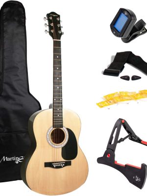 Chitarra Acustica completa Martin Smith W-101-N-PK - #1 più venduta su Amazon