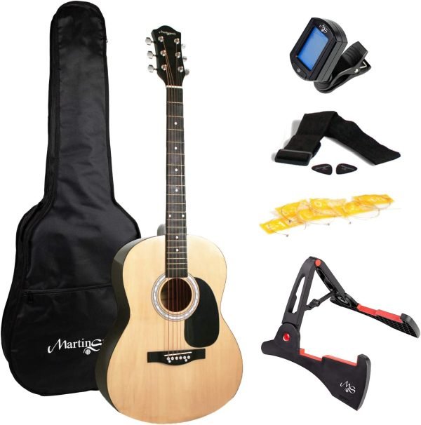 Chitarra Acustica completa Martin Smith W-101-N-PK - #1 più venduta su Amazon