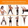 Barra per esercizi DASKING - Band Bar Set con 4 fasce di resistenza