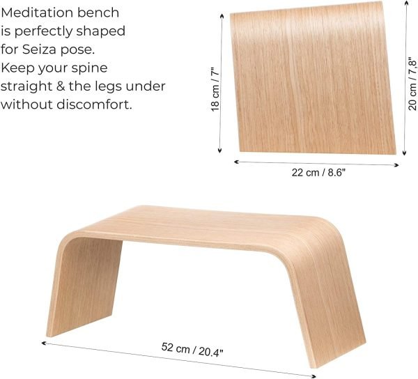 71uGwPuj0CL._AC_SL1500_ Panca da meditazione in legno resistente - seduta più sana