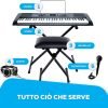 816KaSdIrL._AC_SL1500_ Pianola Tastiera per Principianti Alesis Melody 61 - con accessori