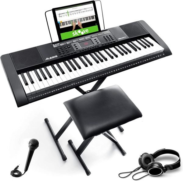 81EaCCV9mmL._AC_SL1500_ Pianola Tastiera per Principianti Alesis Melody 61 - con accessori