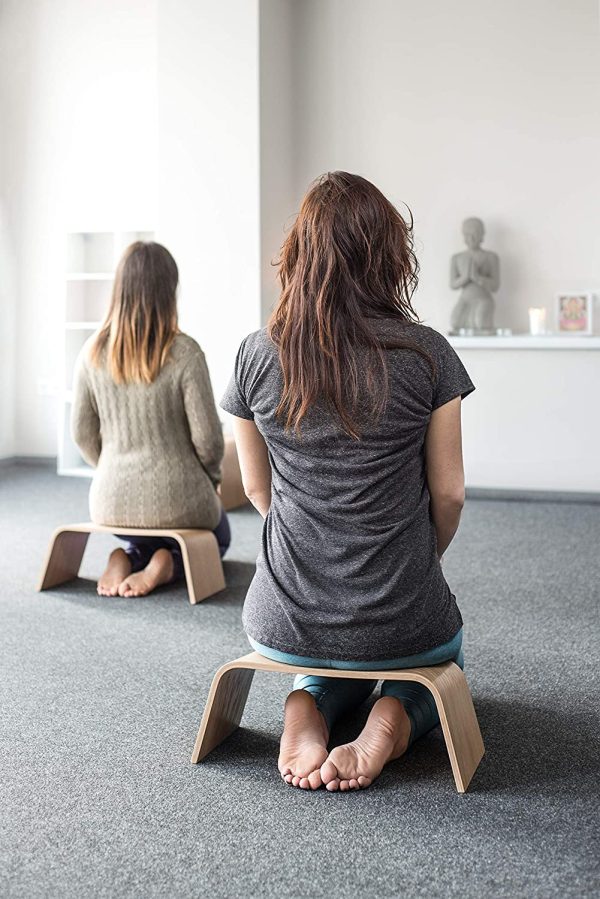 91I-EJpXT6L._AC_SL1500_ Panca da meditazione in legno resistente - seduta più sana