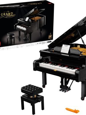 LEGO 21323 Ideas Pianoforte a Coda - Modellino da Costruire per Adulti Funzionante