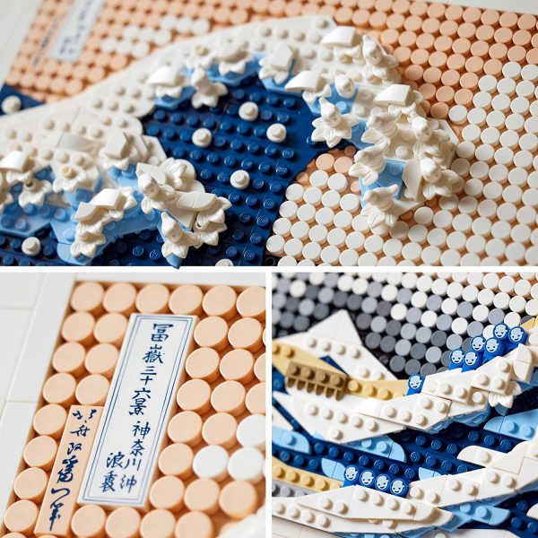 8147AiDG5pL._AC_SL1500_ LEGO 31208 Art Hokusai - La Grande Onda