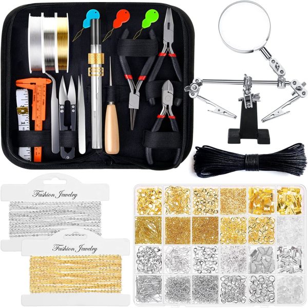 81CgWJE7ppS._AC_SL1500_ Kit per la creazione di gioielli - Shynek