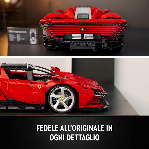 LEGO 42143 Technic Ferrari Daytona SP3 - Modellino Auto da Costruire