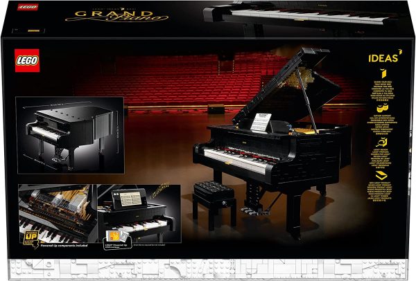 81qrqBuzyLL._AC_SL1500_ LEGO 21323 Ideas Pianoforte a Coda - Modellino da Costruire per Adulti Funzionante