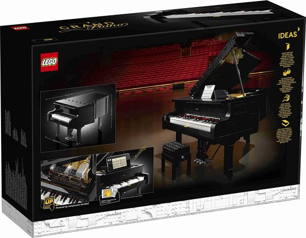 81yDNidGUL._AC_SL1500_ LEGO 21323 Ideas Pianoforte a Coda - Modellino da Costruire per Adulti Funzionante