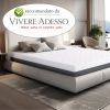 Materasso ortopedico con Sistema di Alleviamento dei Punti di Pressione - 100% Made in Italy