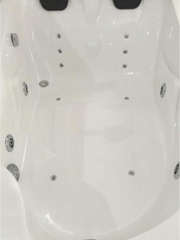 Vasca Bagno IDROMASSAGGIO ANGOLARE Simba Srl - per 2 persone