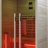 Cabina sauna a infrarossi per 2 persone RUBY - cromoterapia
