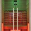 Cabina sauna a infrarossi per 2 persone RUBY - cromoterapia