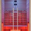 Cabina sauna a infrarossi per 2 persone RUBY - cromoterapia