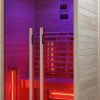 Cabina sauna a infrarossi per 2 persone RUBY - cromoterapia