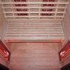 Cabina sauna a infrarossi per 2 persone RUBY - cromoterapia