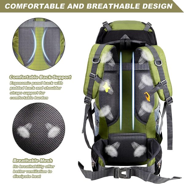 Zaino da Trekking Night Cat 70L