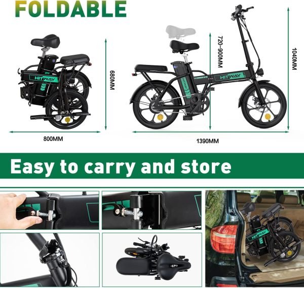 E-bike pieghevole HITWAY