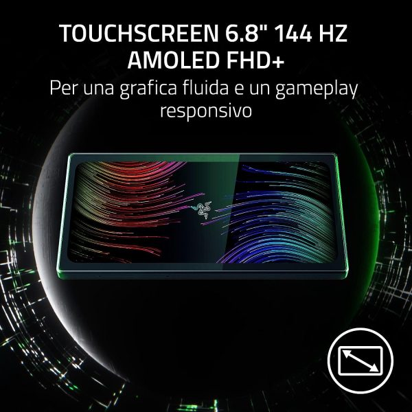 Dispositivo Portatile per il Gaming su Android Razer Edge - Touchscreen 6.8"
