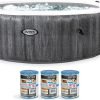Vasca idromassaggio rotonda gonfiabile Intex PureSpa Greywood Deluxe - 215,9 x 63,5 cm