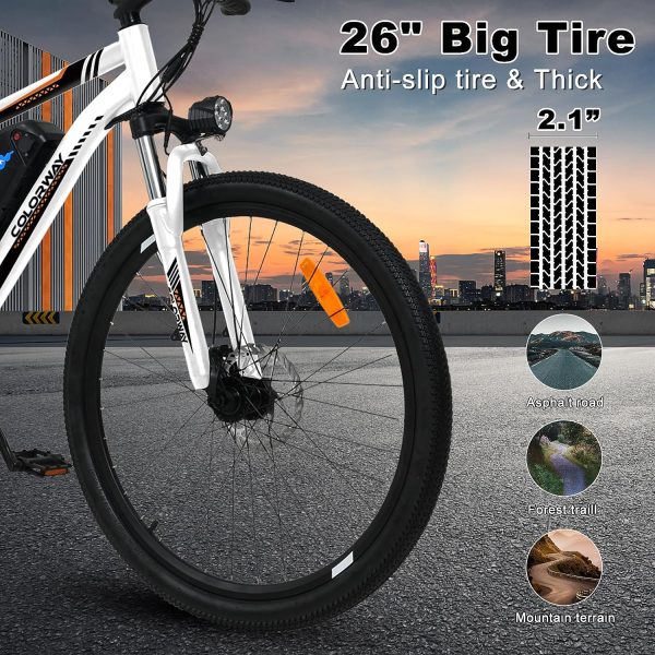 Mountain Bike elettrica per adulti COLORWAY 26"