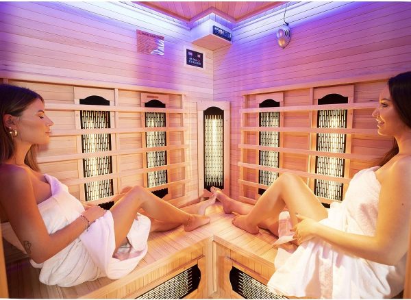 Sauna per tutto il corpo per 4 persone DHARANI® S5 direttamente a casa tua