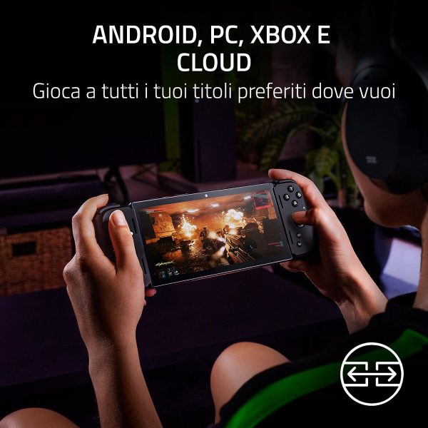 Dispositivo Portatile per il Gaming su Android Razer Edge - Touchscreen 6.8"