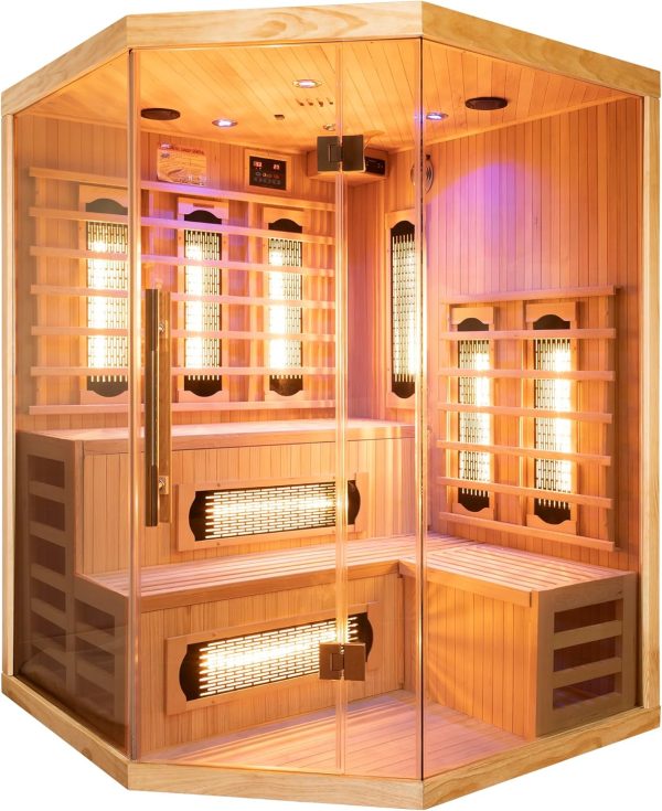 Sauna per tutto il corpo per 4 persone DHARANI® S5 direttamente a casa tua