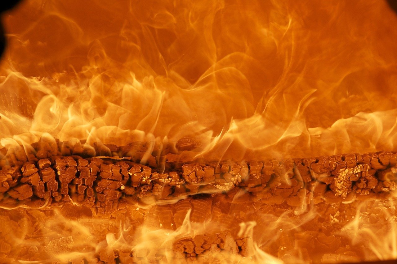 fire, hd wallpaper, wood fire