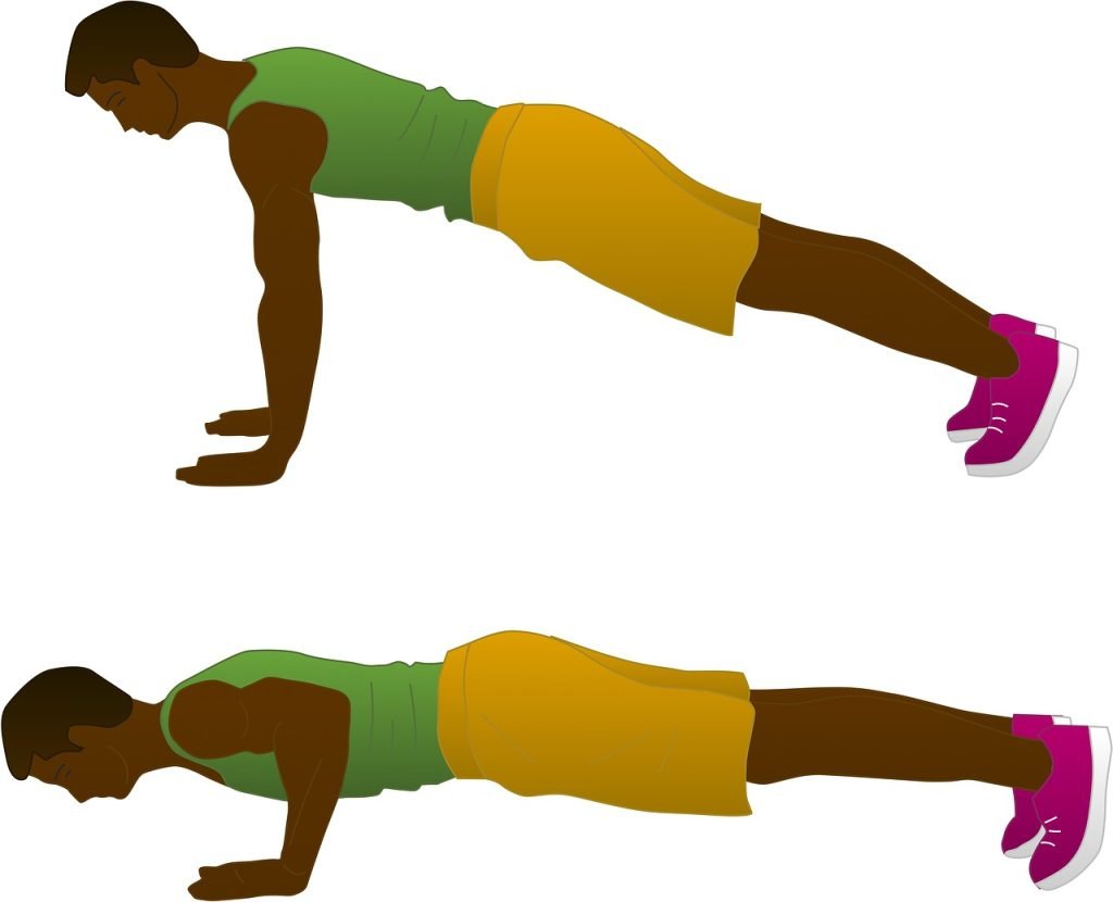 press-up, push-up, press up