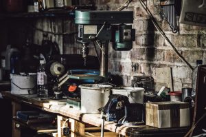 drill, equipments, garage
