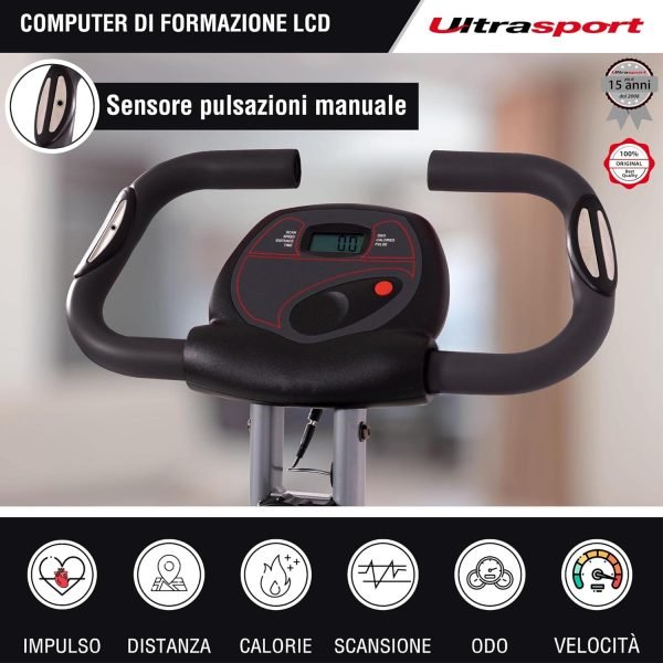 Ultrasport F-Bike - la Cyclette pieghevole preferita su Amazon
