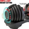 71V38T5VLiL._AC_SL1500_ Kit manubri regolabili Apollo wuuhoo® - da 2,5 kg a 40 kg