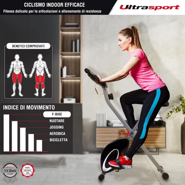 Ultrasport F-Bike - la Cyclette pieghevole preferita su Amazon