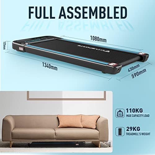 Tapis roulant salva spazio riponibile CITYSPORTS - Motore da 440 W ...