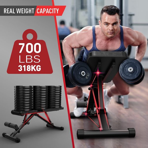 Panca palestra multifunzione JOROTO MD35 - panca pesi pieghevole