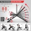 Panca palestra multifunzione JOROTO MD35 - panca pesi pieghevole