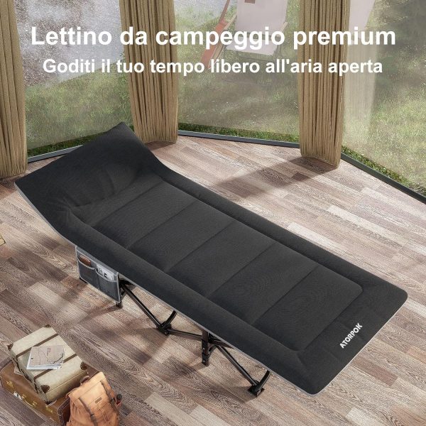 91to6blNeRL._AC_SL1500_ Lettino da campeggio per adulti ATORPOK - fino a 200 kg