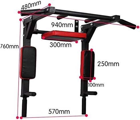 Barra di trazione Pull up Fitness - Taglia Unica