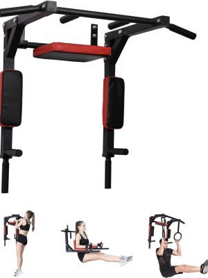 615awOHKnlL._AC_SL1500_ Barra di trazione Pull up Fitness - Taglia Unica