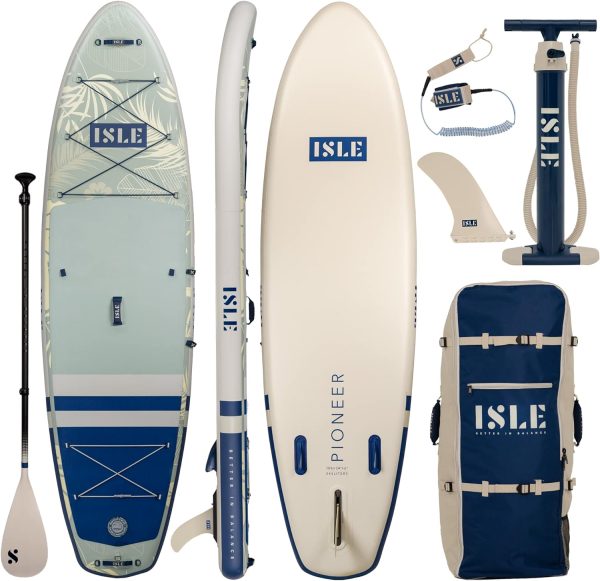 Tavola da stand up paddle gonfiabile ISLE Pioneer -  con accessori