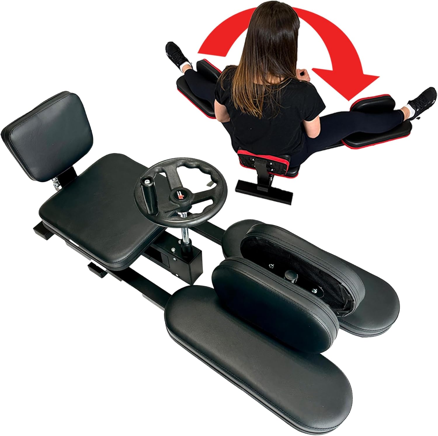 Macchina per stretching gambe - MuscleForge® - Vivere Adesso