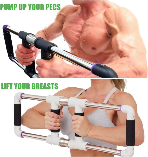 Estensore per Pettorali regolabile GoFitness - Push Down Bar