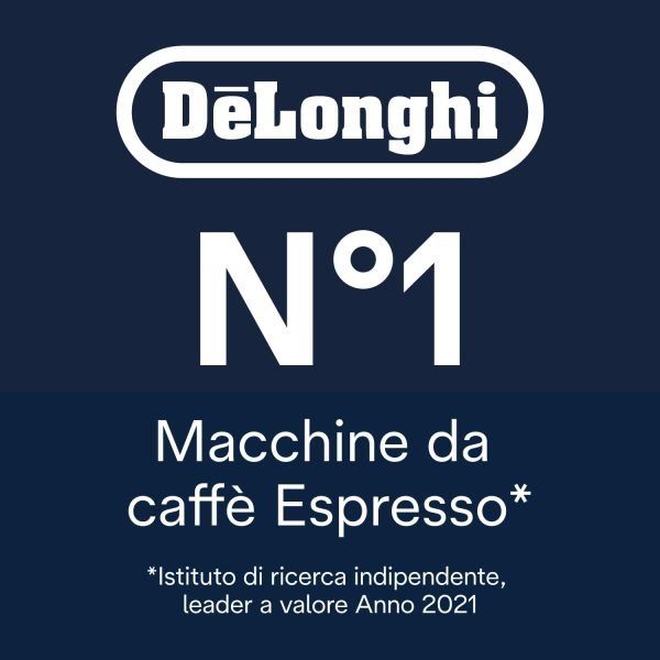 Macchina da Caffè Automatica De'Longhi Rivelia Perfetto EXAM440.55.W - Chicchi Macinati al Momento